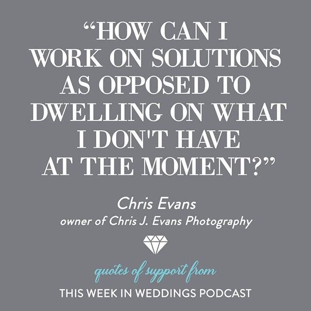 Check out the conversation I had about overcoming fear in your wedding business with @thisweekinweddings with @5by7designs and @kimberly.notkim thank you again friends!