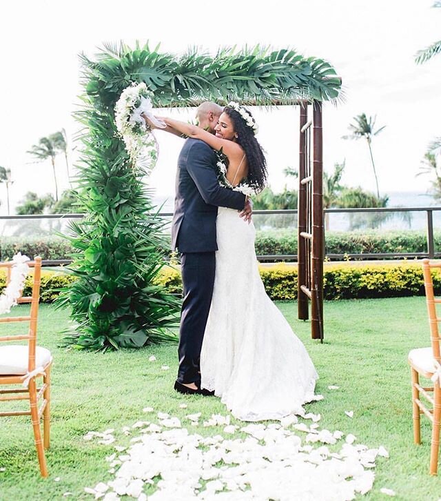 What an incredible day celebrating love at @fsmaui looking forward to so many upcoming unions of love.